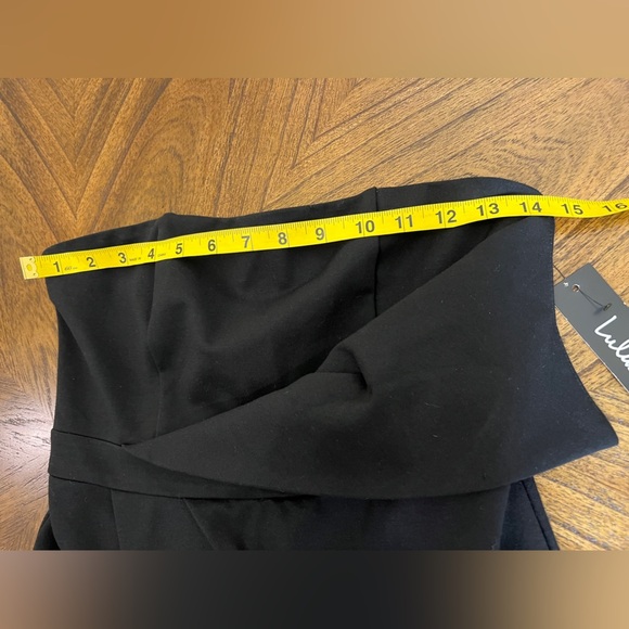 Lulus Queen of the City Black Strapless Bodycon Dress Size Small NWT Party - Picture 7 of 10